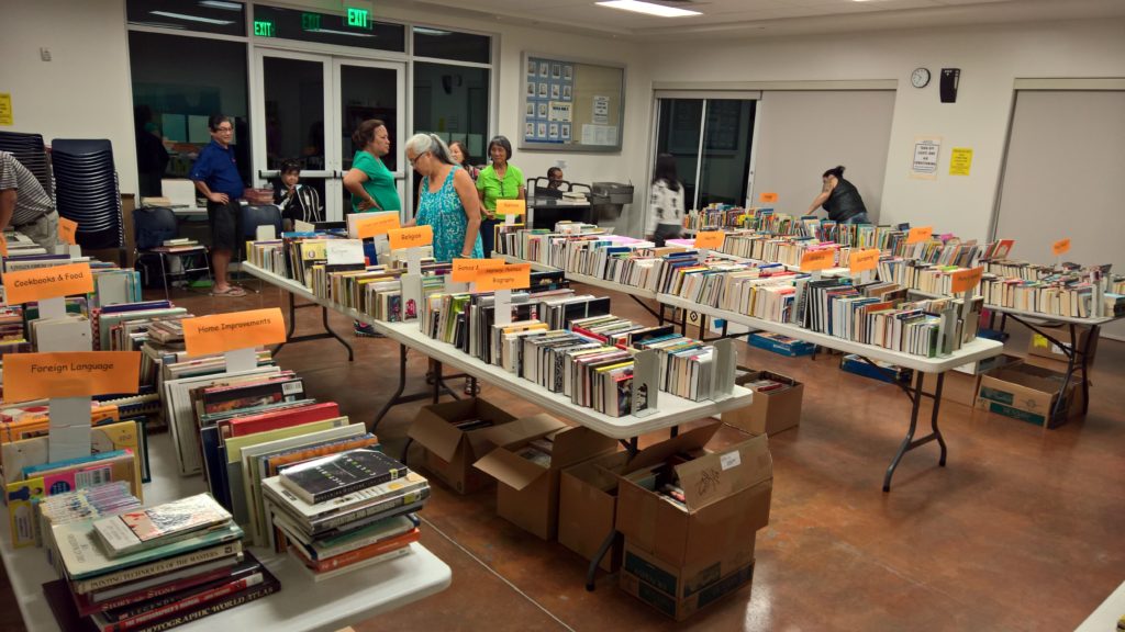 Photo of 'Aiea Library used book sale from April 2016