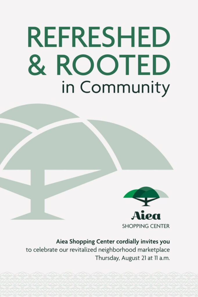 flier for event - Refreshed and Rooted in Community